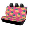 thumbnail image 1 of Lunarable Pineapple Car Rear Seat Cover Accessories Universal Fit Car Seat Covers Durable, 1 of 6