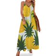 thumbnail image 1 of Lunarable Pineapple Design Sleeveless Dress Woman Fashion Long Dresses Women's Summer Suit Dress 2025, 1 of 7