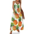 thumbnail image 1 of Lunarable Pineapple Sleeveless Dress Women's Luxury Party Dress Birthday Dresses for Women, 1 of 7