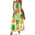 thumbnail image 1 of Lunarable Pineapple Sleeveless Dress for Women Clothing Female Women's Summer Skirt, 1 of 7