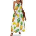 thumbnail image 1 of Lunarable Pineapple Sleeveless Dress for Women Clothing Female Women's Summer Skirt, 1 of 7