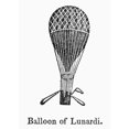 thumbnail image 1 of Lunardi'S Balloon. Nhot Air Balloon Designed By Vincenzo Lunardi An 18Th Century Italian Aeronaut. Wood Engraving, 1 of 3