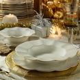 thumbnail image 1 of Lunari - 0782 - Cream Gold - Dinner Set, 1 of 14