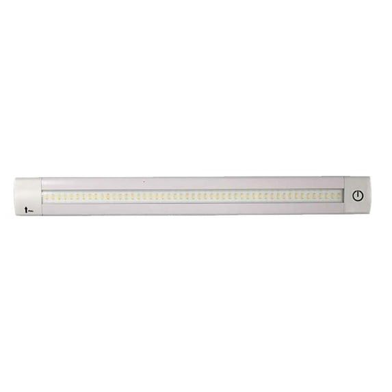 Lunasea Lighting LLB-32LW-01-00 Lunasea Adjustable Linear Led Light W/built-in Dimmer - 20" Warm White W/switch