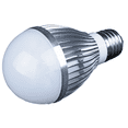 thumbnail image 1 of LUNASEA WHITE LED BULB E26 SCREW BASE 12V 5W 380 LUMENS, 1 of 1