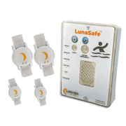 Lunasea Lighting Child/Pet Immersion Pool Alarm Kit with 4 Transmitters