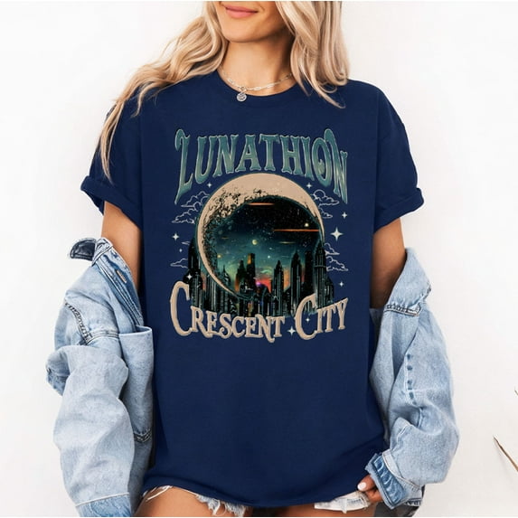 Lunathion Crescent City T-Shirt, Through Love All is Possible Bryce Quinlan T-Shirt, Starborn Princess, Multicolors, Size S-5XL