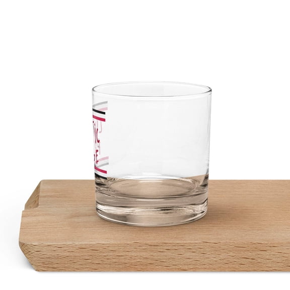 Lunatic Fringe Rocks Glass