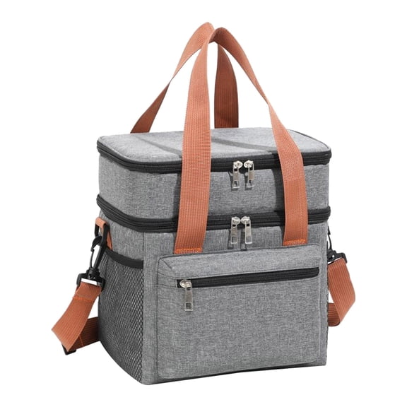 Lunch Bag Portability and Insulation for Everyday Meals with Shoulder Strap Large Capacity Ideal for Picnics and Lunches