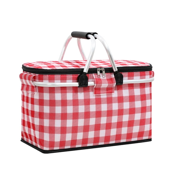 Lunch Bag Anckoeil Folding Cooler Box Picnic Bag Portable Heat Preservation Food Storage Bag