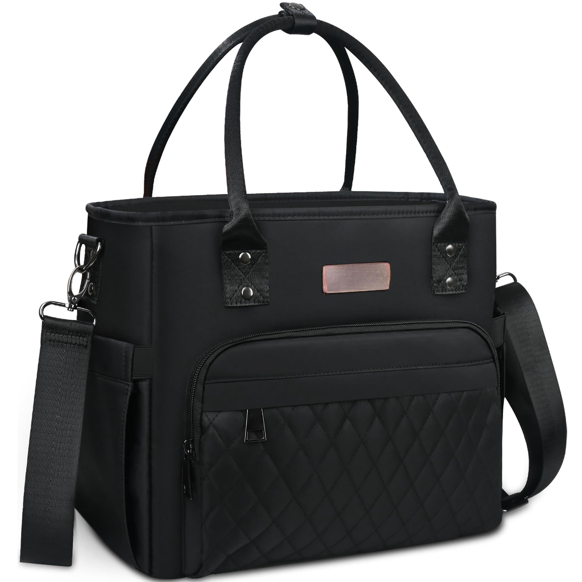 Lunch Bag Box Women - Leakproof Insulated Cooler For Men Large Tote Bags Adults  Black
