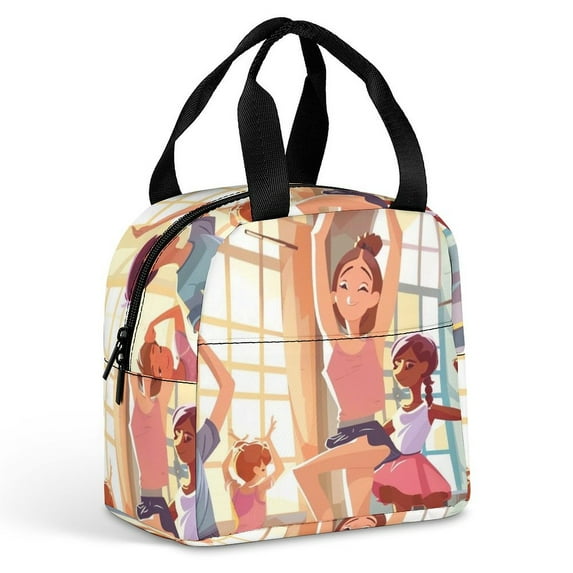 Lunch Bag Lunch Box for Women Men Reusable Insulated Lunch Tote Bag,Leakproof Thermal Cooler Sack Food Handbags Case High Capacity forTravel Work School Picnic