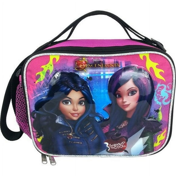 Lunch Bag - Disney - Descendants Anime Black/Pink New 679804