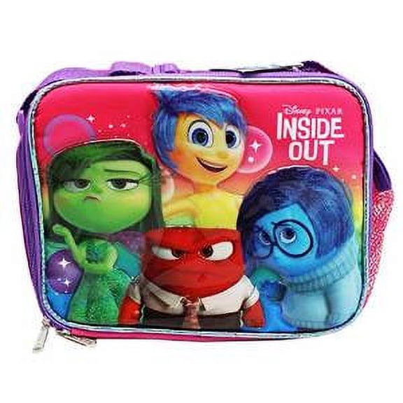 Lunch Bag - Disney - Inside Out - Emotion Pink New 653668