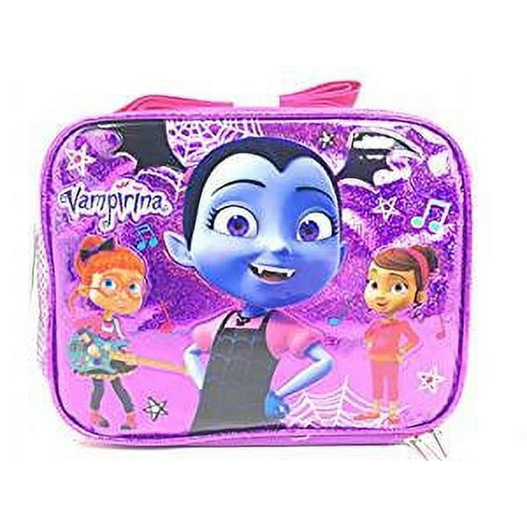 Lunch Bag Disney Vampirina Purple Shiny w Friends 006006