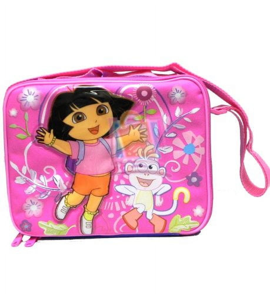 Lunch Bag - Dora The Explorer - w/Boots Kit Case New 822054