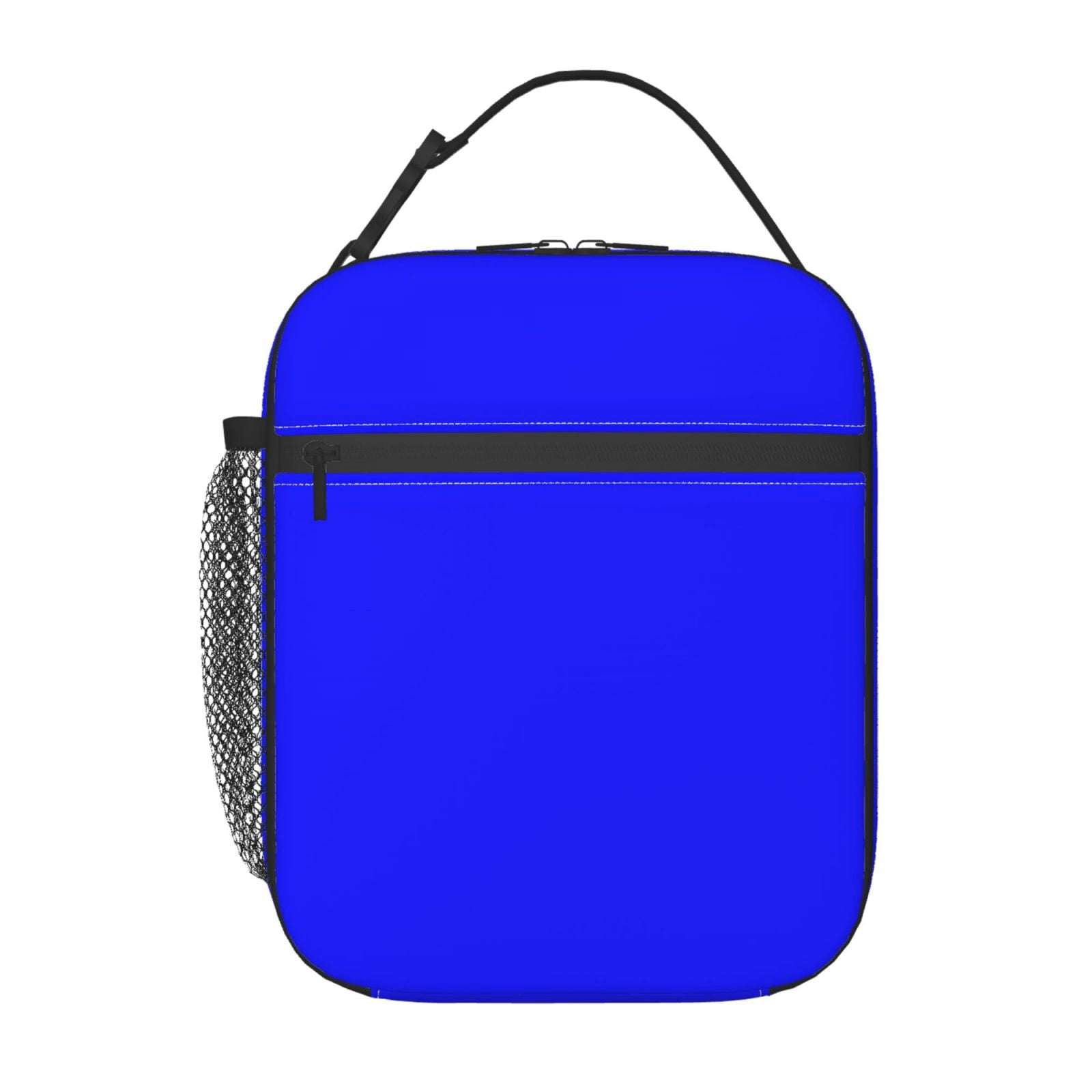 Lunch Bag For Women Men Insulated Portable Lunch Box Bento Box Office Picnic Travel Cooler Bag Blue
