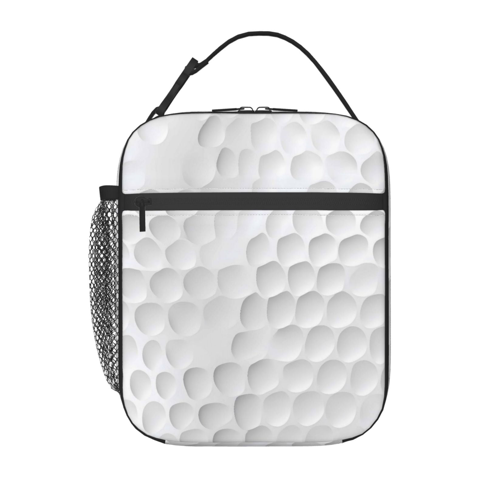 Lunch Bag For Women Men Insulated Portable Lunch Box Bento Box Office Picnic Travel Cooler Bag Spherical Surface