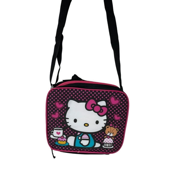 Lunch Bag - Hello Kitty - Black