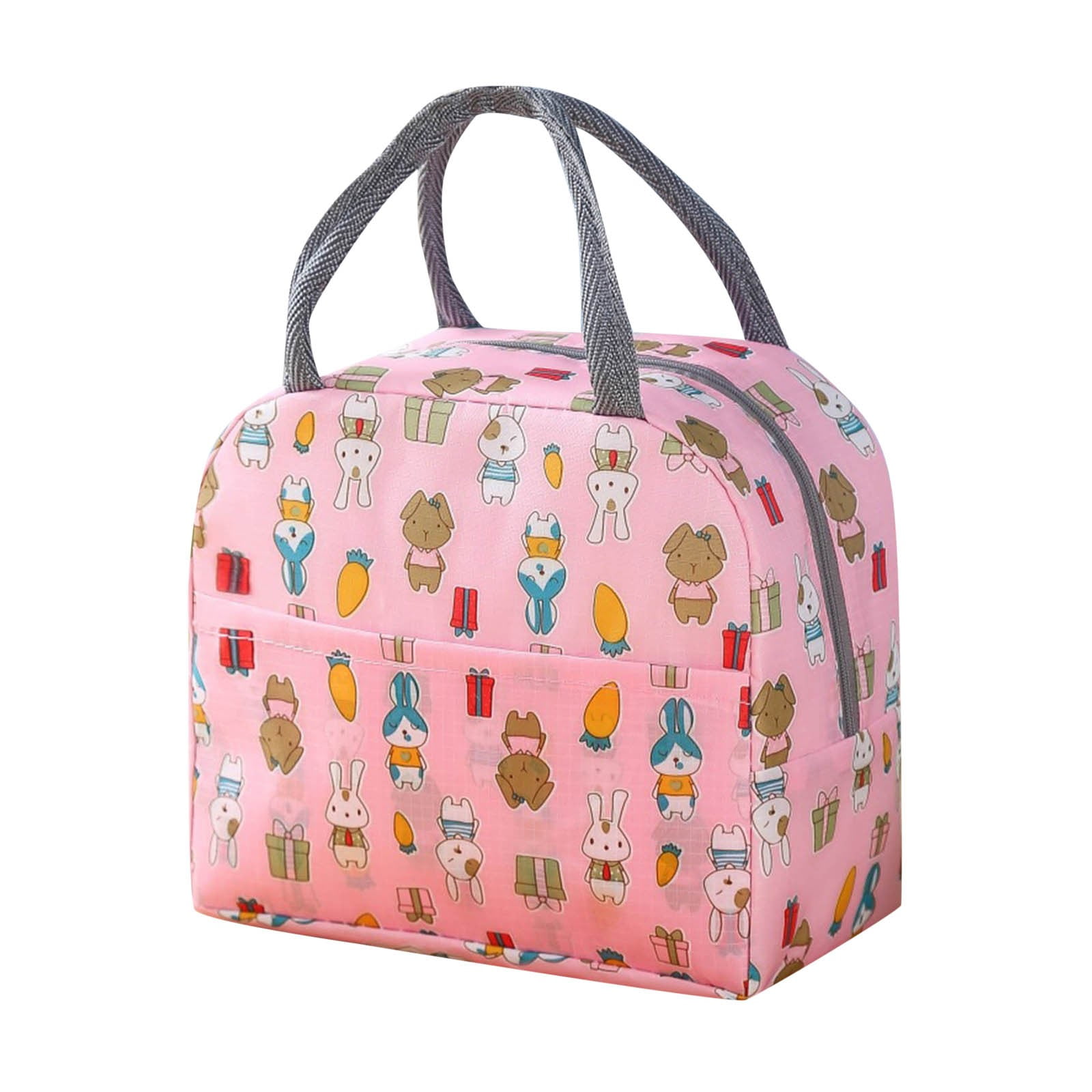 Lunch Bag Insulated Lunch Box Women s Lunch Tote With Front Pocket