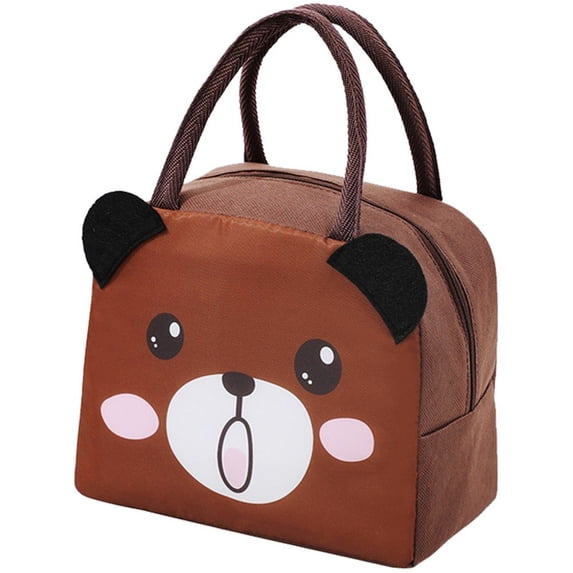 Lunch Bag Insulated Tote Bag, Lunch Cool Bag Thermal Lunch Organizer, Foldable Picnic Bags, Portable Thermal Cooler Bag for Work Outdoor Travel Picnic