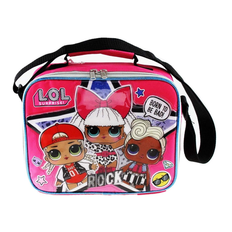 Lunch Bag - LOL Surprise - Rock Star Kit Case New 008833 - Walmart.com