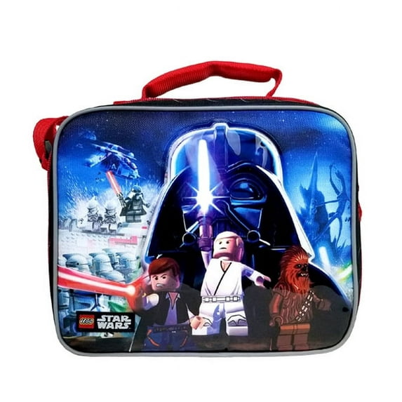 Lunch Bag - Lego Star Wars - Black New SLCO04