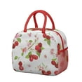 thumbnail image 1 of Lunch Bag Lunch Box for Women Reusable Insulated Lunch Bags,Water-Resistant Cherry Pattern Cooler Lunch Tote Bag, Large Capacity for Work Travel Picnic, 1 of 6