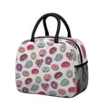 thumbnail image 1 of Lunch Bag Lunch Box for Women Reusable Insulated Lunch Bags,Water-Resistant Colorful Donuts Cool Cooler Lunch Tote Bag, Large Capacity for Work Travel Picnic, 1 of 6