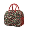 thumbnail image 1 of Lunch Bag Lunch Box for Women Reusable Insulated Lunch Bags,Water-Resistant Fruits Strawberry Pattern Cooler Lunch Tote Bag, Large Capacity for Work Travel Picnic, 1 of 6