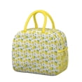 thumbnail image 1 of Lunch Bag Lunch Box for Women Reusable Insulated Lunch Bags,Water-Resistant Lemon Tropical Fruit Cooler Lunch Tote Bag, Large Capacity for Work Travel Picnic, 1 of 6
