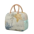thumbnail image 1 of Lunch Bag Lunch Box for Women Reusable Insulated Lunch Bags,Water-Resistant Nautical Coastal Sea Life Marine Beach (2) Cooler Lunch Tote Bag, Large Capacity for Work Travel Picnic, 1 of 6