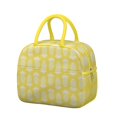 thumbnail image 1 of Lunch Bag Lunch Box for Women Reusable Insulated Lunch Bags,Water-Resistant Pineapple Pattern Cooler Lunch Tote Bag, Large Capacity for Work Travel Picnic, 1 of 6
