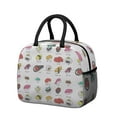 thumbnail image 1 of Lunch Bag Lunch Box for Women Reusable Insulated Lunch Bags,Water-Resistant Sushi Icon Collection Awesome Cooler Lunch Tote Bag, Large Capacity for Work Travel Picnic, 1 of 6
