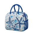 thumbnail image 1 of Lunch Bag Lunch Box for Women Reusable Insulated Lunch Bags,Water-Resistant Watercolor Blue Ocean Sea Star Cooler Lunch Tote Bag, Large Capacity for Work Travel Picnic, 1 of 6