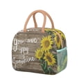 thumbnail image 1 of Lunch Bag Lunch Box for Women Reusable Insulated Lunch Cooler Bags,Large Capacity for Work Travel Picnic,Water-Resistant You Are My Sunflower Lunch Tote Bag Gifts for Woman Mom Beige, 1 of 6