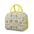 thumbnail image 1 of Lunch Bag Lunch Box for Women Reusable Insulated Lunch Bags,Water-Resistant Cute Lemon Cooler Lunch Tote Bag, Large Capacity for Work Travel Picnic, 1 of 6