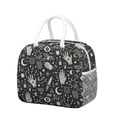 thumbnail image 1 of Lunch Bag Lunch Box for Women Reusable Insulated Lunch Bags,Water-Resistant Gothic Cooler Lunch Tote Bag, Large Capacity for Work Travel Picnic, 1 of 6