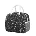 thumbnail image 1 of Lunch Bag Lunch Box for Women Reusable Insulated Lunch Bags,Water-Resistant Gothic Cooler Lunch Tote Bag, Large Capacity for Work Travel Picnic, 1 of 6