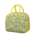 thumbnail image 1 of Lunch Bag Lunch Box for Women Reusable Insulated Lunch Bags,Water-Resistant Lemon Print Cooler Lunch Tote Bag, Large Capacity for Work Travel Picnic, 1 of 6