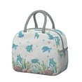 thumbnail image 1 of Lunch Bag Lunch Box for Women Reusable Insulated Lunch Bags,Water-Resistant Sea Turtle Cooler Lunch Tote Bag, Large Capacity for Work Travel Picnic, 1 of 6