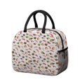 thumbnail image 1 of Lunch Bag Lunch Box for Women Reusable Insulated Lunch Bags,Water-Resistant Sushi Print Cooler Lunch Tote Bag, Large Capacity for Work Travel Picnic, 1 of 6