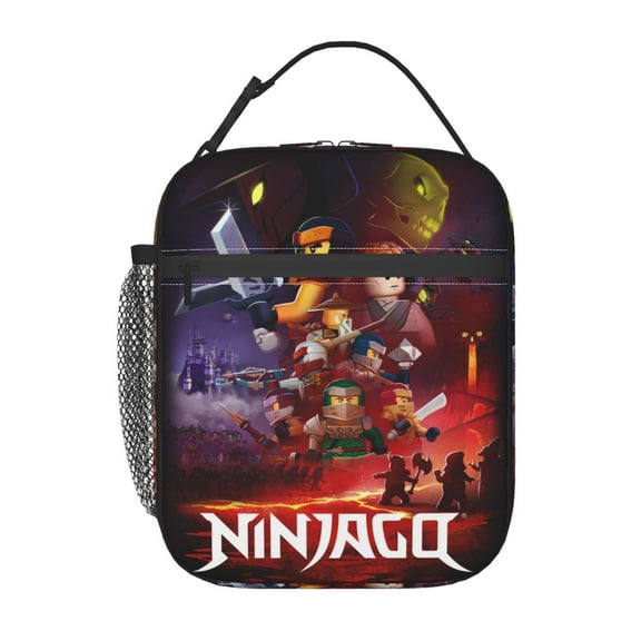 Lunch Bag Ninjago Cartoon , Reusable Portable Lunch Box, Leakproof Tote Bag, Lunch Box For School Work Picnic Portable Lunch For Office Work Travel Gifts