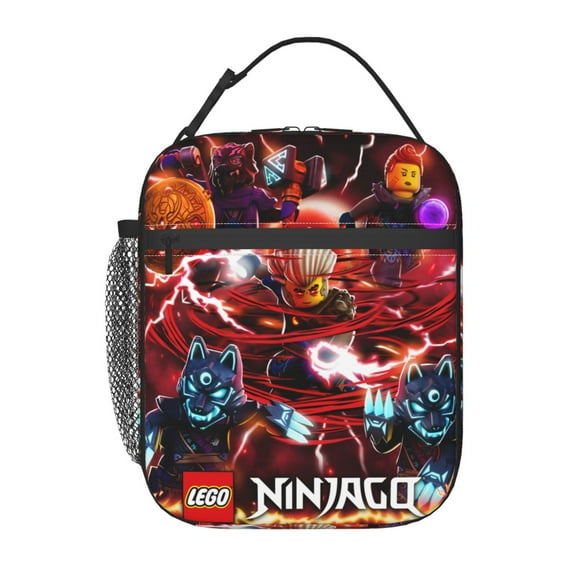 Lunch Bag Ninjago Cartoon , Reusable Portable Lunch Box, Leakproof Tote Bag, Lunch Box For School Work Picnic Portable Lunch For Office Work Travel Gifts