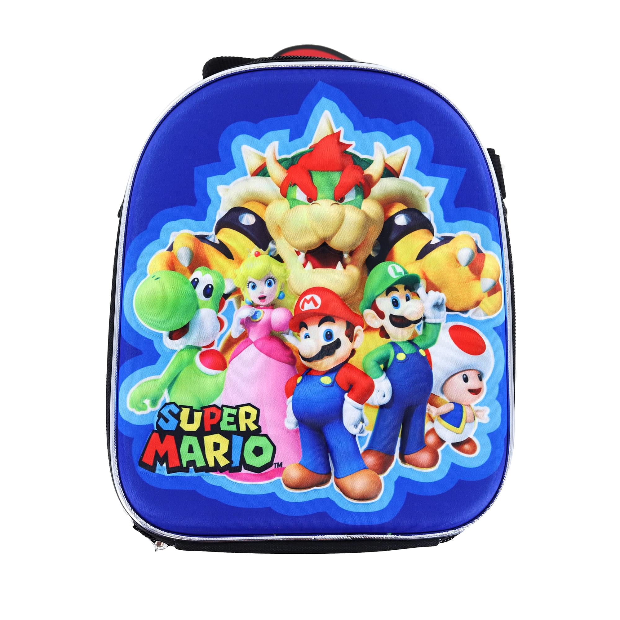 Toynk Toys Nintendo Super Mario 3D Pop-up Lunch Bag, Colorful
