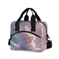 thumbnail image 1 of Lunch Bag Portable Crossbody Meal Bag Cooler Bag Insulated Lunch Bag Food Bag Handheld & Crossbody Design Adorable Smile Rabbit, 1 of 6