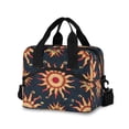 thumbnail image 1 of Lunch Bag Portable Crossbody Meal Bag Cooler Bag Insulated Lunch Bag Food Bag Handheld & Crossbody Design Cartoon Sun Seamless, 1 of 6