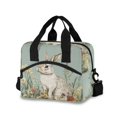 thumbnail image 1 of Lunch Bag Portable Crossbody Meal Bag Cooler Bag Insulated Lunch Bag Food Bag Handheld & Crossbody Design Garden Cute Rabbit, 1 of 6
