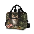 thumbnail image 1 of Lunch Bag Portable Crossbody Meal Bag Cooler Bag Insulated Lunch Bag Food Bag Handheld & Crossbody Design Garden Pretty Cat, 1 of 6