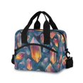 thumbnail image 1 of Lunch Bag Portable Crossbody Meal Bag Cooler Bag Insulated Lunch Bag Food Bag Handheld & Crossbody Design Gemstone, 1 of 6